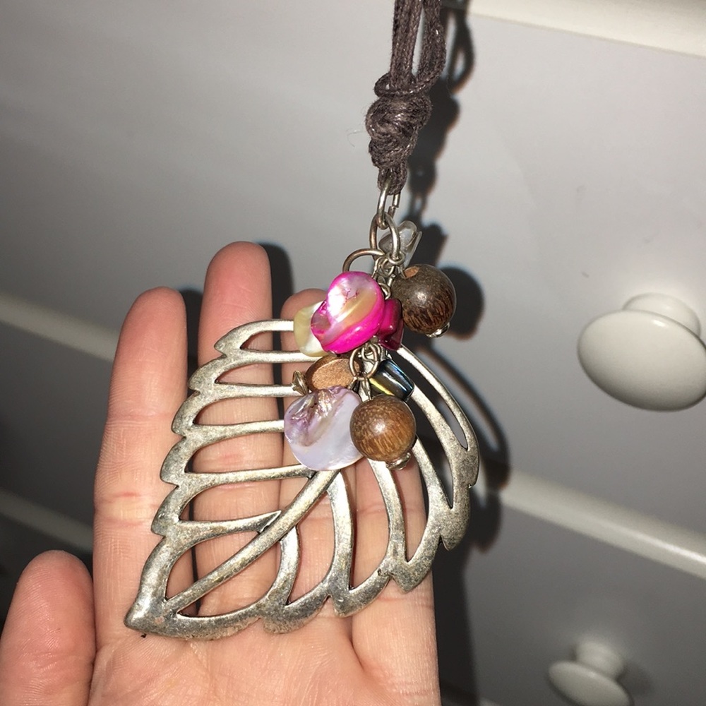 Leaf necklace